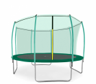 SPORT FIT Trampolna 366 cm Dark Green + vnitn ochrann s